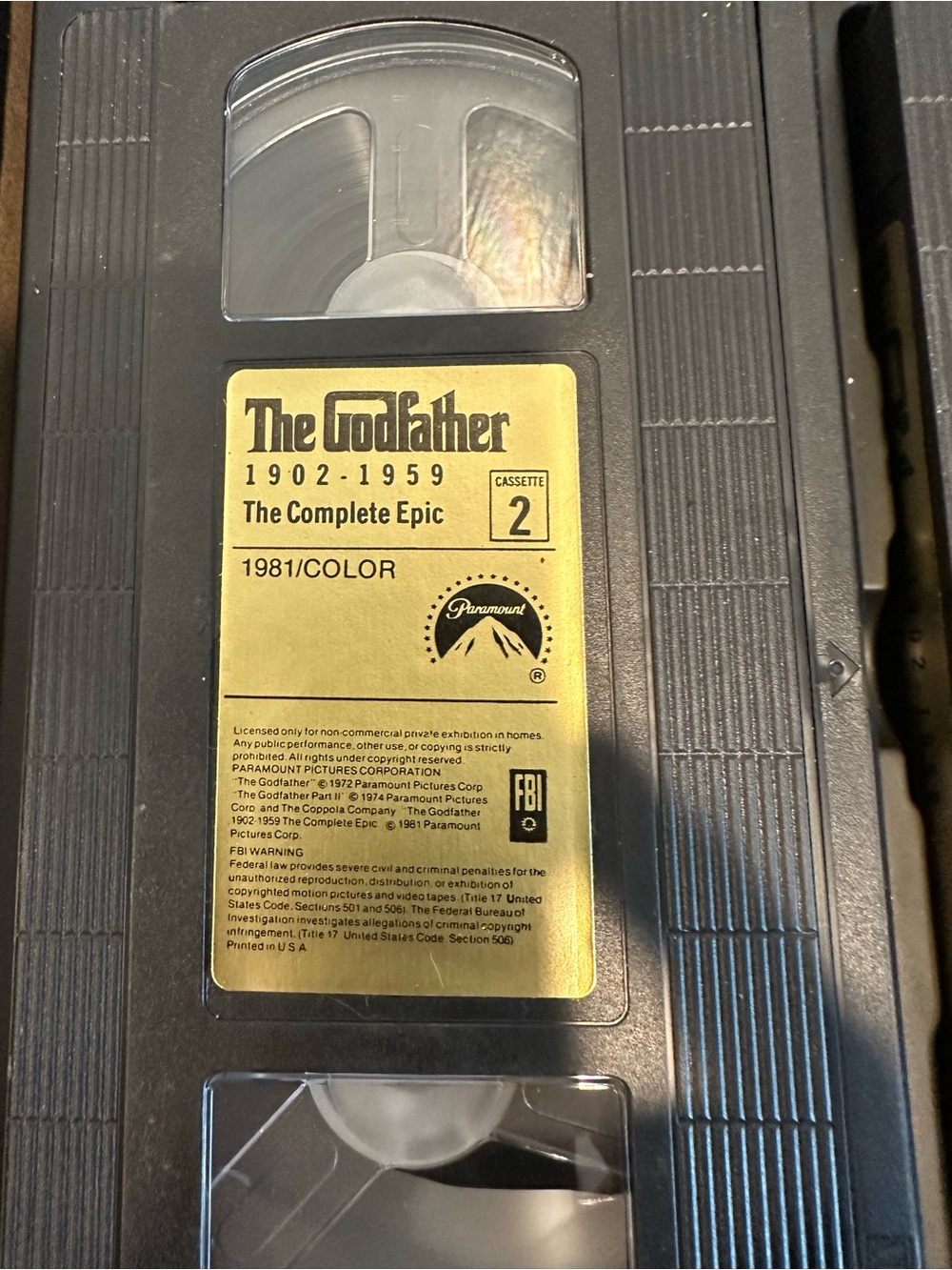 The Godfather Complete Epic Box Set - Black - Picture 6 of 8